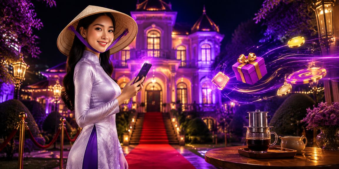 Người chơi đăng ký nhận thưởng tại Đà Lạt trên điện thoại