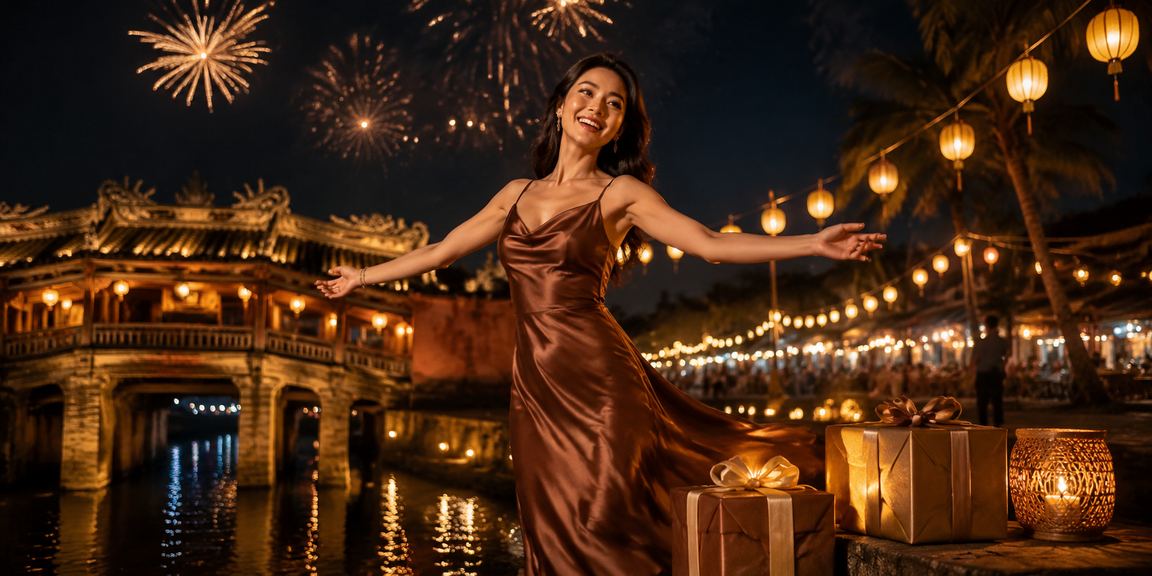 Người chơi VIP thưởng thức cà phê Việt Nam tại phố cổ Hội An